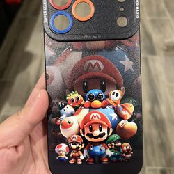 Super Mario Themed Phone Case For iPhone 17 pro max