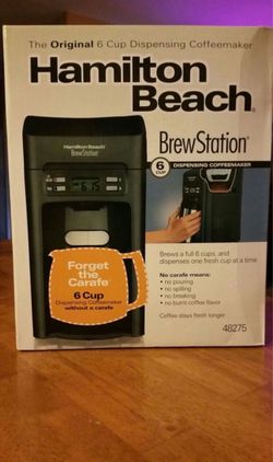 Hamilton Beach BrewStation 6-Cup Coffeemaker