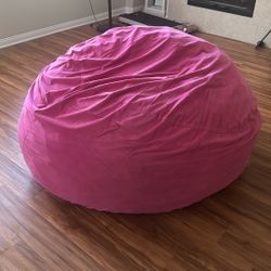 Pink HUGE bean Bag