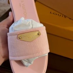 Louis Vuitton Lily Flat Mule slide sandals