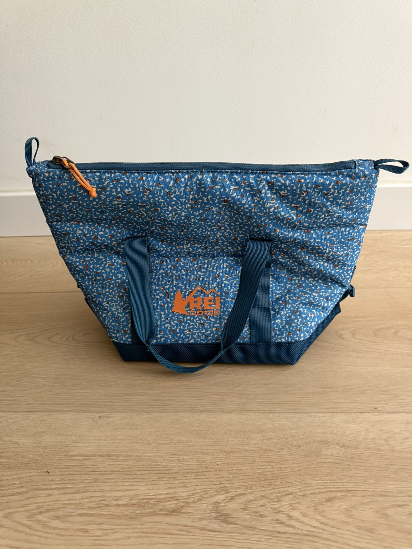 REI blue lunch cooler
