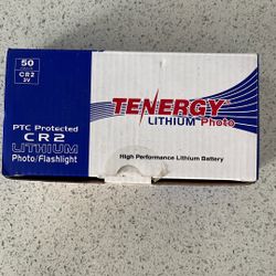 Lithium Photo/ Flashlight Batteries CR2  3V