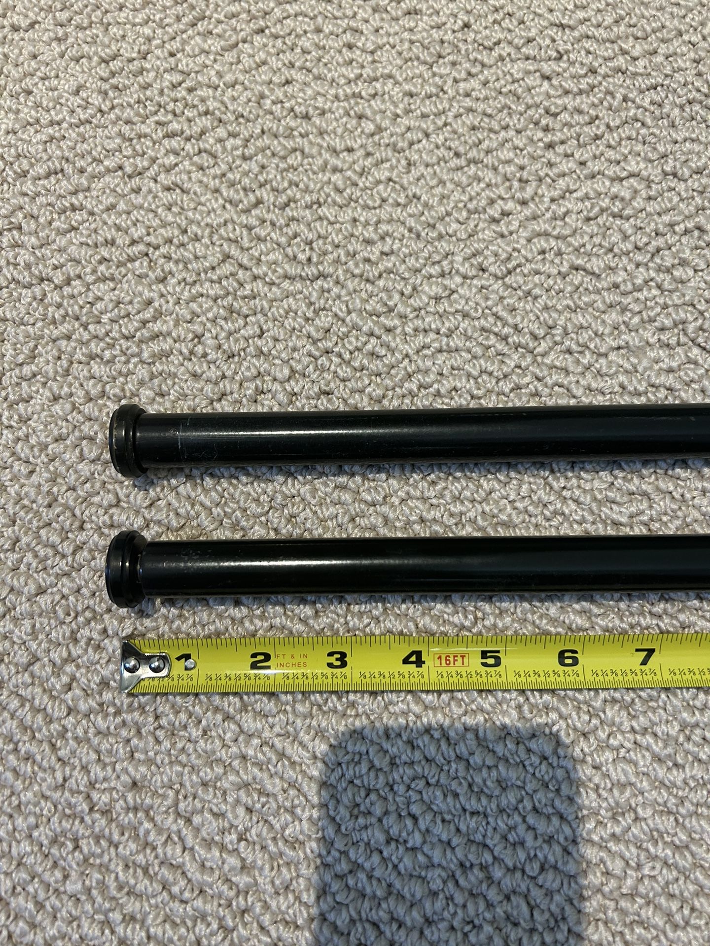 (3) Restoration Hardware curtain rods