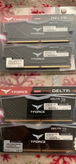 Teamgroup T-force delta r rgb 32gb ddr4 (4x8gb) brand new never opened