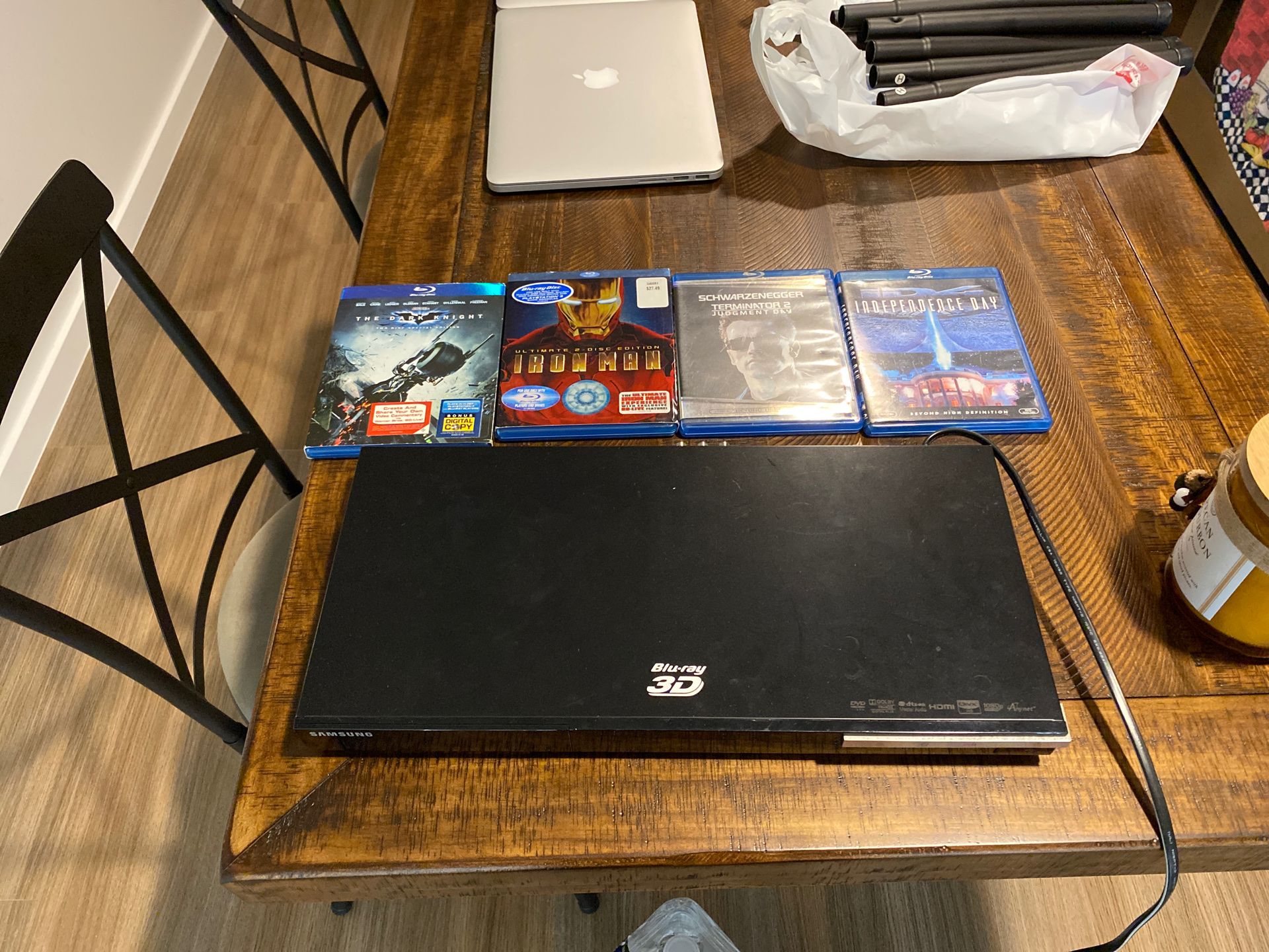 Blu-ray with 4 movies