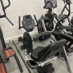 Spirit Fitness CR800 Recumbent Stationary Exercise Bike