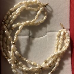 Pearls And Gold 14k Bracelets 