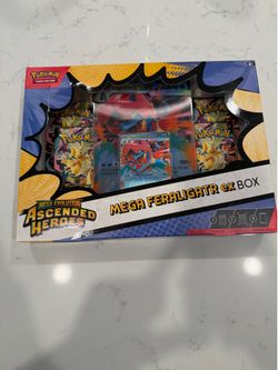 Ascended Heroes Mega Feraligatr ex Box