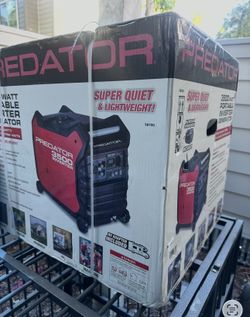 3500 Predator Generator Quiet