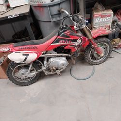 05 honda CRF50.