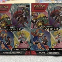 Journey Together Booster Bundle ( 6 Packs  Each Box ) Sealed.. Trades!