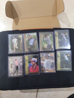 Tiger Woods 8 Lot Sport Cards