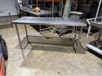 Stainless Steel 30x72  Table