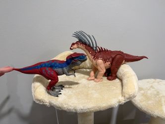 ALL 10 $ Schleich T-Rex & Jurassic World Dinosaur Figure Lot – 2 Large Dinosaurs