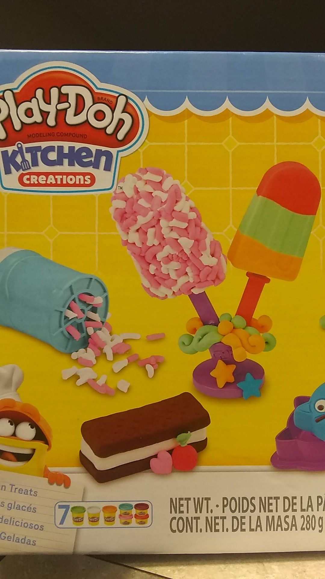 Play Doh kitchen. Unopened, new