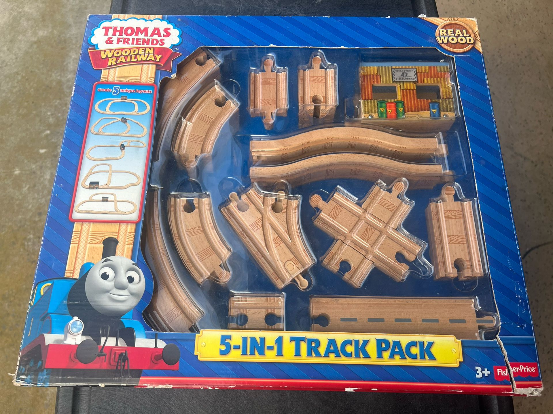 Thomas And Friends Wooden Railway 5-1 Track Pack