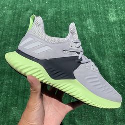ADIDAS ALPHABOUNCE BEYOND “GREY / HI-RES YELLOW” (Sizes 9.5 and 11, Men’s Available)