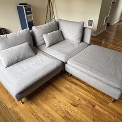 Couch Ikea Soderhamn Tonerud Gray