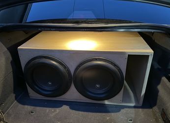 (2) Audiopipe BDC4 12” Subwoofers