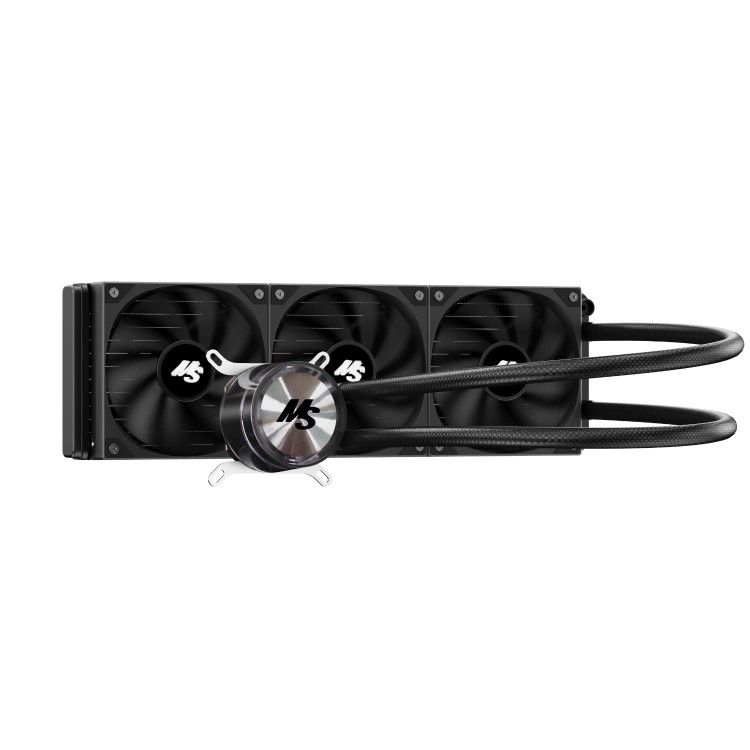 Minorsonic AIO CPU Cooler, 360mm, 3-Phase Motor, Low Noise, Intel LGA 1851/1700, AMD AM5/AM4