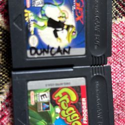 Frogger And Gex For Gameboy 
