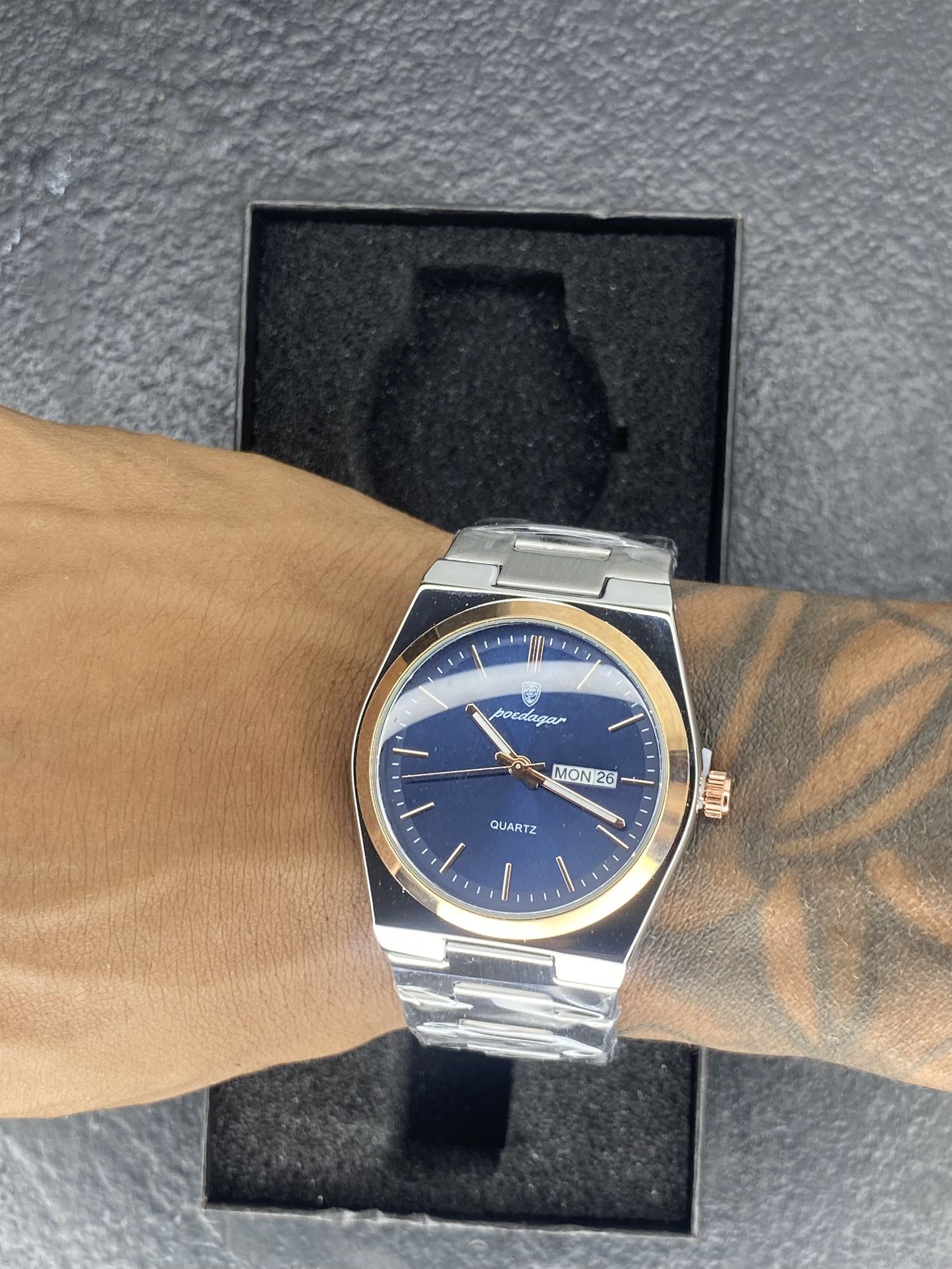 40mm Stainless Steel Watch