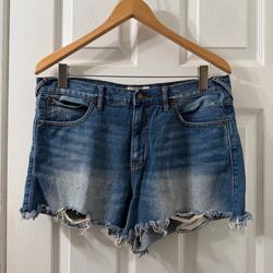 Free people denim shorts