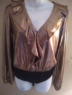 Brand New W Tags Large Dressy Bodysuit