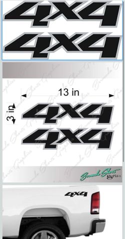 truck decal 4x4