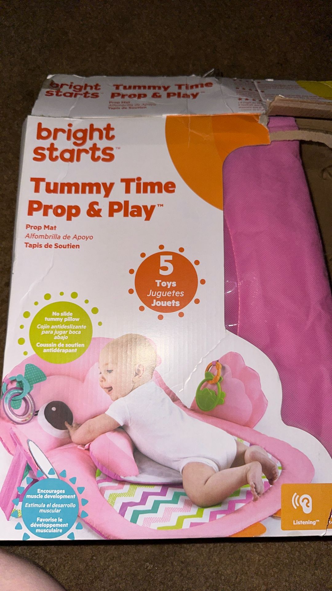 Tummy Time Prop & Play Mat