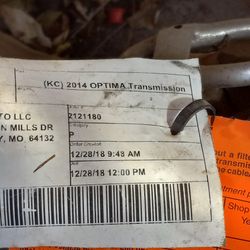 Motor And Transmission For 2014 Optima