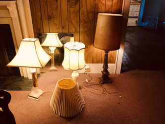 Antique Lamps: Read Description