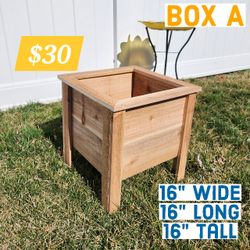 Raised Planter Boxes