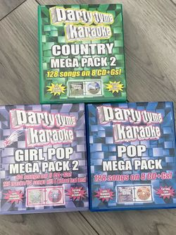 20 Party Time Karaoke CDs for $20