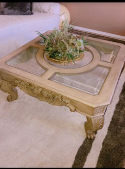 SHARP!! LRG COFFEE TABLE MATHIS BROS