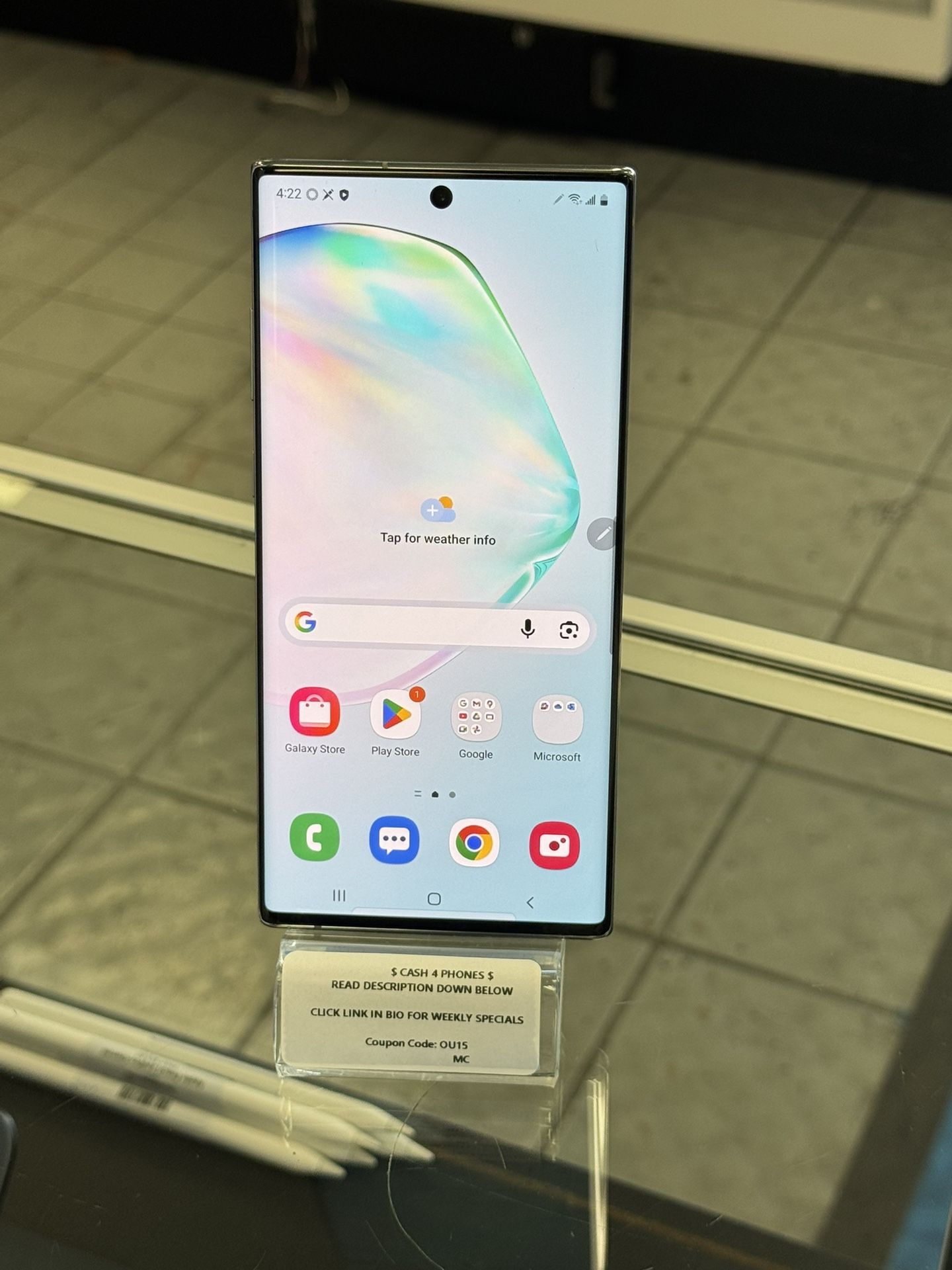 Samsung Galaxy Note 10 Plus 256gb T-Mobile & Metro PCS