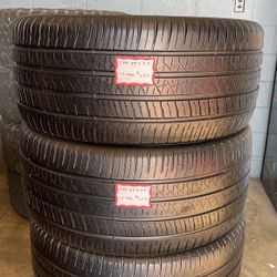 🛞SET OF 4 USED TIRES🛞 285/35/22 PIRELLI •PLEASE CALL FOR INFO•