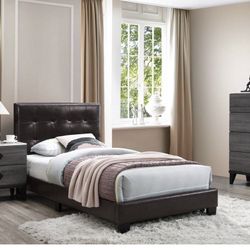 Twin Size Bed With Mattress 