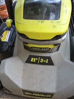 Ryobi Self Propelled Mower