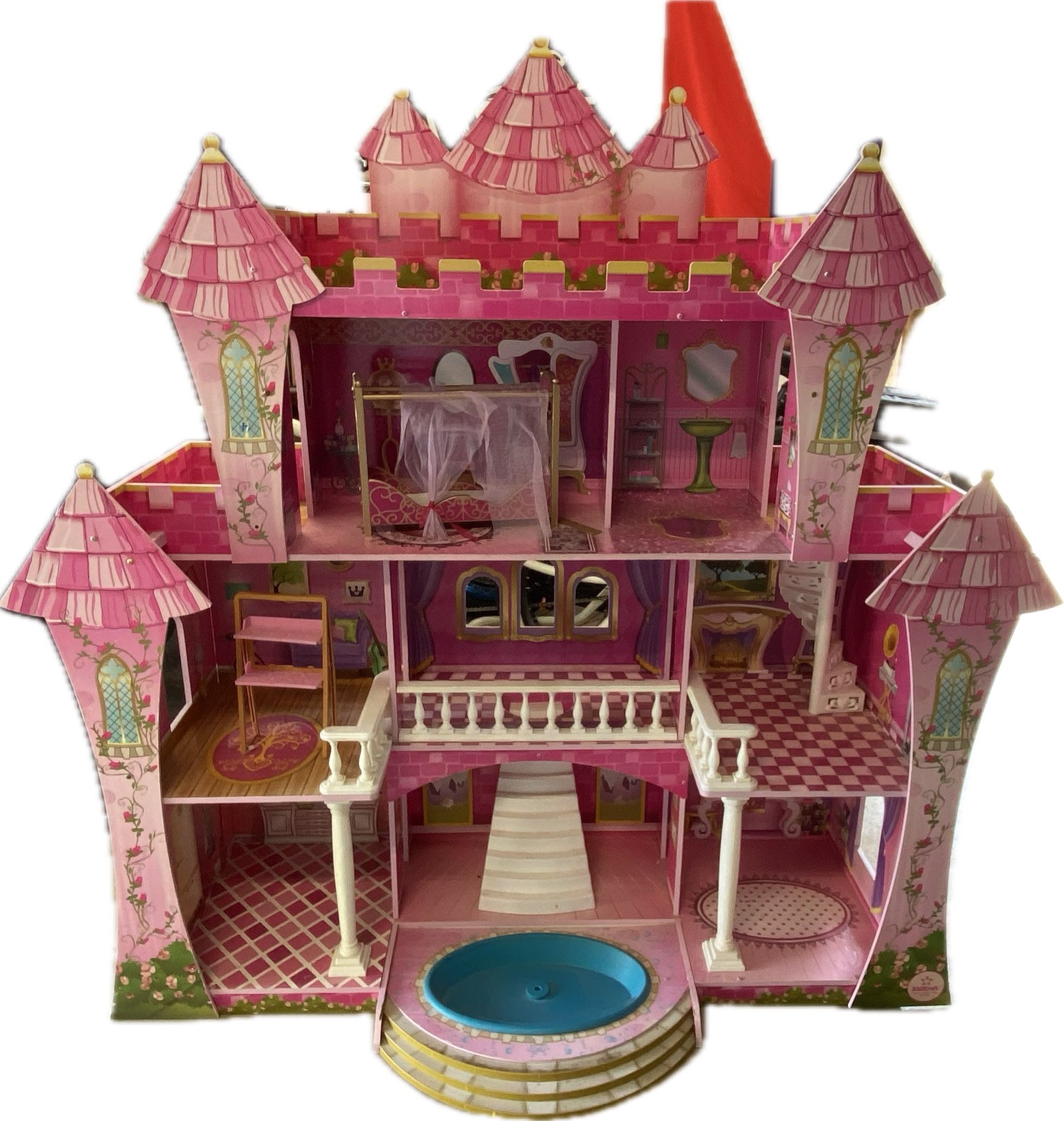Far away dollhouse from Costco With Furniture