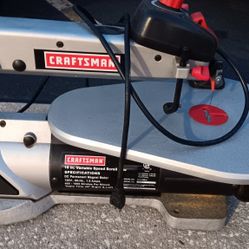Craftsman 16" Variable Speed Scroll Saw