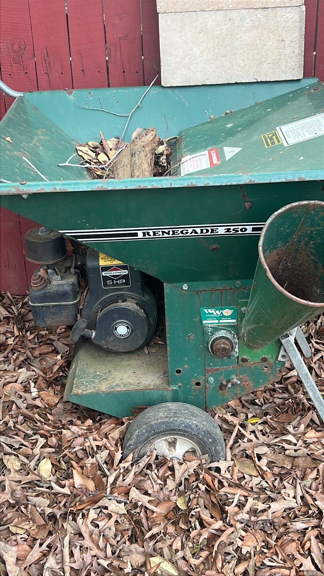 Chipper John deer