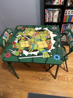 Ninja turtle online table and chairs