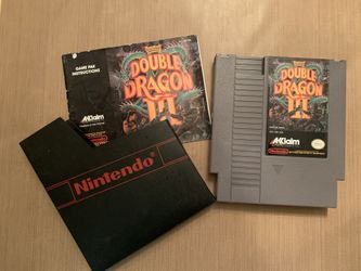 Double Dragon 3 - The Sacred Stones-1985 Great Condition! Nintendo NES!