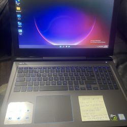 Gaming Laptop Dell G7 15” Intel Core i7 -8th Gen , 32gb Ram, 1TB SSD, GTX 1060 6GB Graphics, Win 11