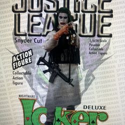 Jared Leto Nightmare Joker 1/6scsle. Figure. Justice League Snyder Cut