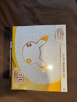 Pokemon 30th anniversary ETB new in box.