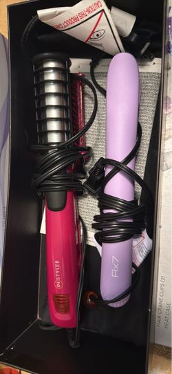 InStyler Rotating Iron and Rx7 Hair Straightener Set