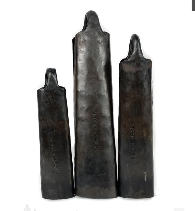 Hand made Djun-djun bells / Set of 3 Village Style (from Baro and Sangbarala) Guinea 🇬🇳