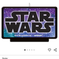 Star Wars Candle 4x3in  9 Total